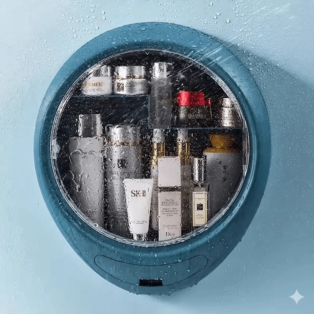 Modern bathroom cabinet wall mounted waterproof storage organizer