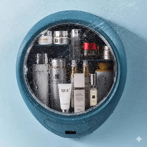 Modern bathroom cabinet wall mounted waterproof storage organizer